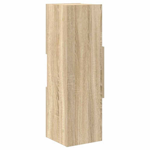 vidaXL Armoire d'angle Chêne Sonoma 25,5x25x80 cm Bois d'ingénierie