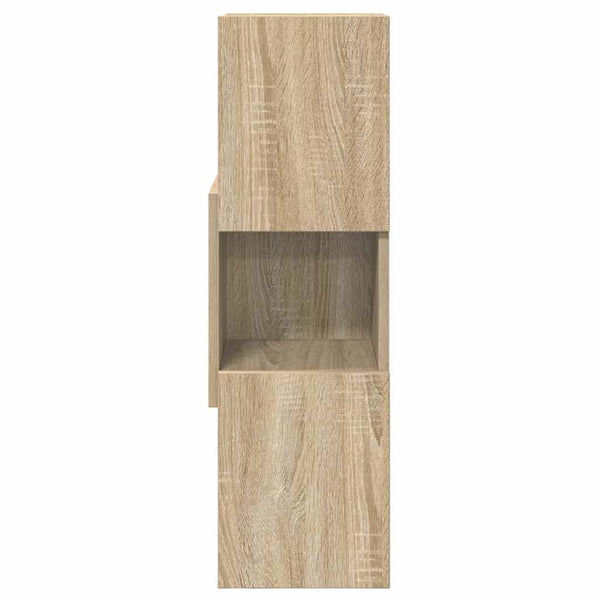 vidaXL Armoire d'angle Chêne Sonoma 25,5x25x80 cm Bois d'ingénierie