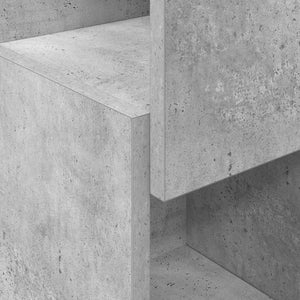 Eckschrank Beton Grau 80cm