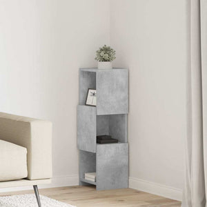 Eckschrank Beton Grau 80cm