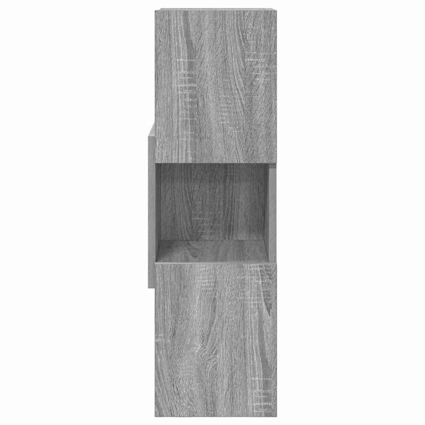Eckschrank Graues Sonoma 80cm