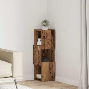 Eckschrank Altholz 80cm