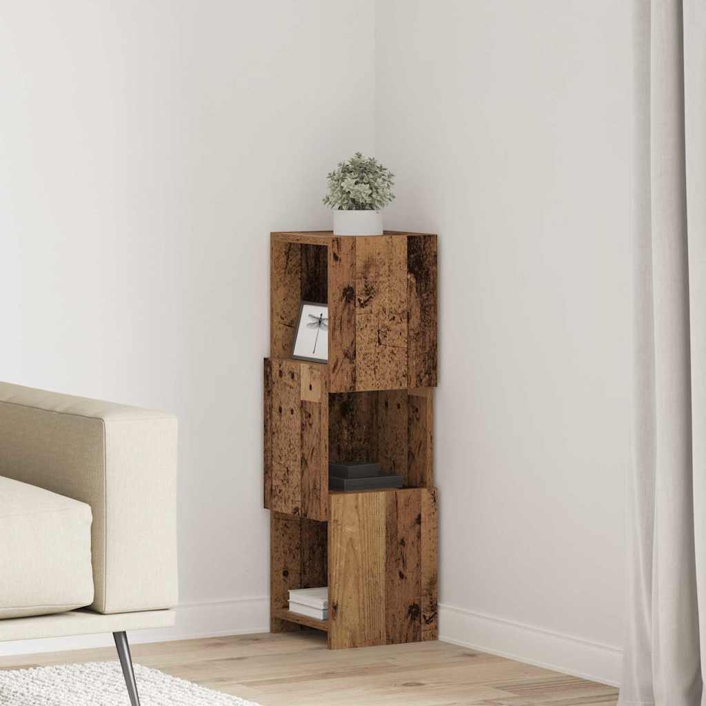 Eckschrank Altholz 80cm