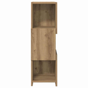 vidaXL Meuble d'angle Chêne Artisan 25,5x25x80 cm Bois d'ingénierie