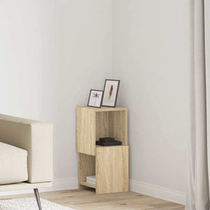 vidaXL Armoire d'angle Chêne Sonoma 25,5x25x55cm Bois d'ingénierie