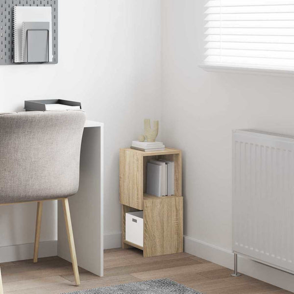 vidaXL Armoire d'angle Chêne Sonoma 25,5x25x55cm Bois d'ingénierie