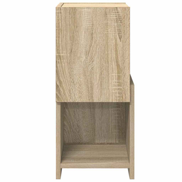 vidaXL Armoire d'angle Chêne Sonoma 25,5x25x55cm Bois d'ingénierie