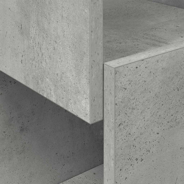 Eckschrank Beton Grau 55cm