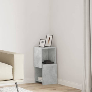 Eckschrank Beton Grau 55cm