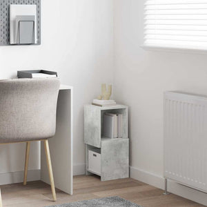 Eckschrank Beton Grau 55cm