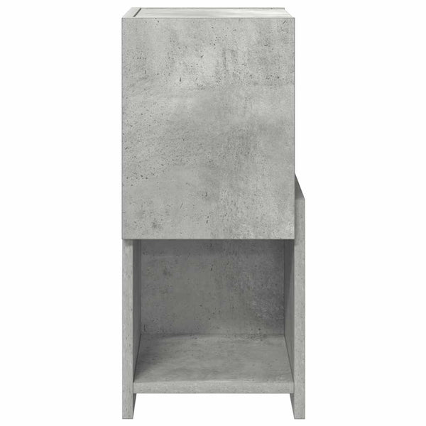 Eckschrank Beton Grau 55cm