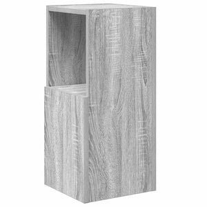 Grauer Eckschrank Sonoma, 55cm hoch