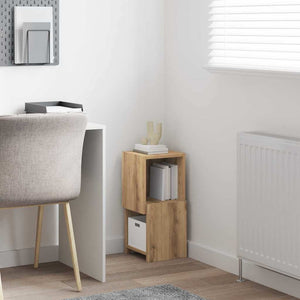 vidaXL Meuble d'angle chêne artisan 25,5x25x55 cm Bois d'ingénierie