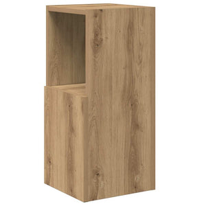vidaXL Meuble d'angle chêne artisan 25,5x25x55 cm Bois d'ingénierie