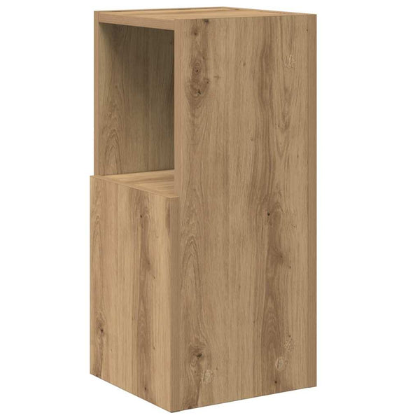 vidaXL Meuble d'angle chêne artisan 25,5x25x55 cm Bois d'ingénierie