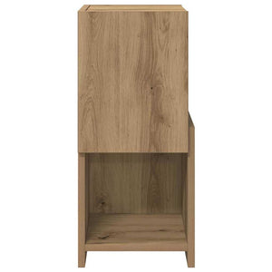 vidaXL Meuble d'angle chêne artisan 25,5x25x55 cm Bois d'ingénierie