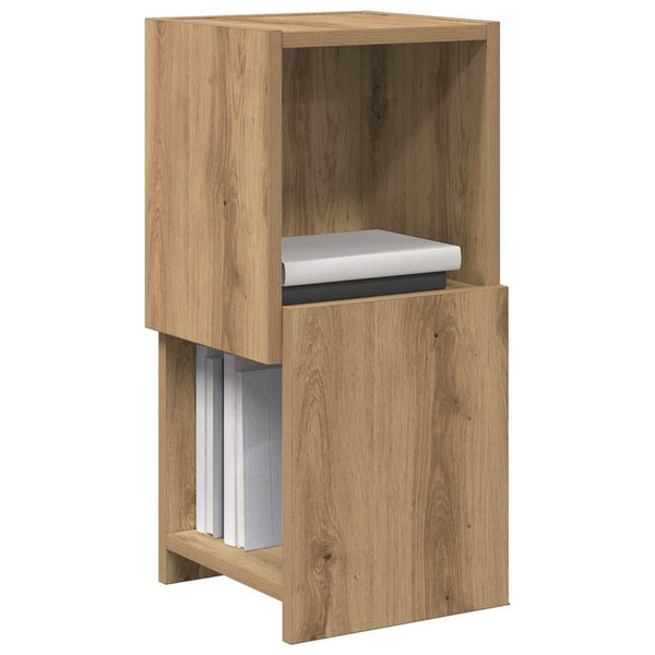 vidaXL Meuble d'angle chêne artisan 25,5x25x55 cm Bois d'ingénierie
