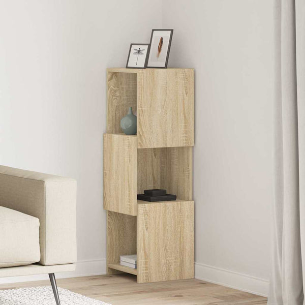 vidaXL Armoire d'angle Chêne Sonoma 30,5x30x95cm en bois d'ingénierie