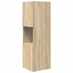 vidaXL Armoire d'angle Chêne Sonoma 30,5x30x95cm en bois d'ingénierie