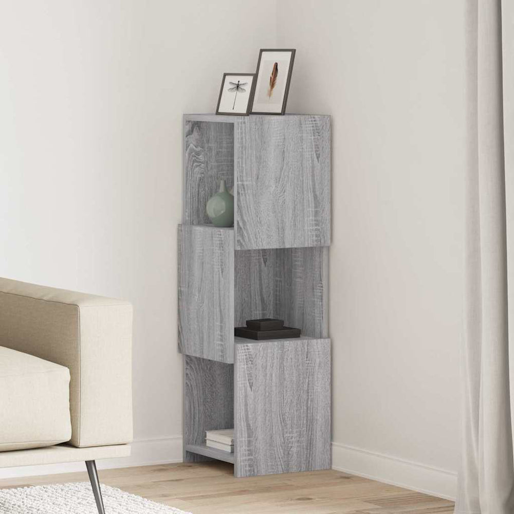 Eckschrank Grau Sonoma 95cm