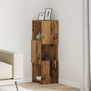 Eckschrank Altholz 30,5x30x95cm