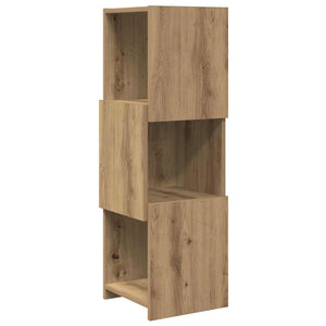 vidaXL Meuble d'angle chêne artisan 30,5x30x95 cm Bois d'ingénierie