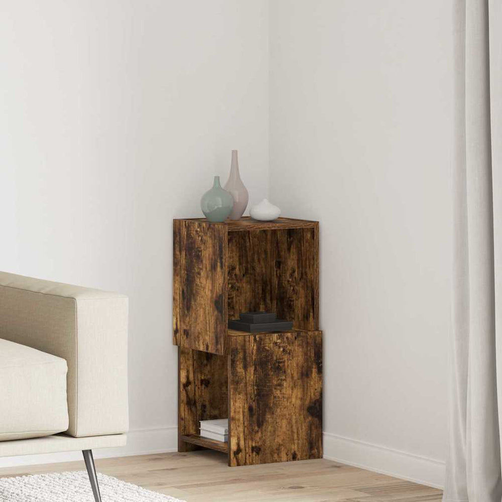 Eckschrank Geräucherte Eiche 65cm