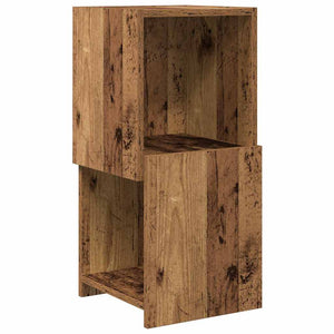 vidaXL Armoire d'angle bois de récupération 30,5x30x65 cm Bois d'ingénierie