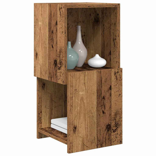 vidaXL Armoire d'angle bois de récupération 30,5x30x65 cm Bois d'ingénierie