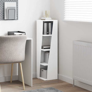 vidaXL Meuble d'angle 27,5x27x102cm en bois d'ingénierie