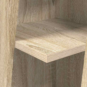 vidaXL Armoire d'angle Chêne Sonoma 27,5x27x102 cm Bois d'ingénierie