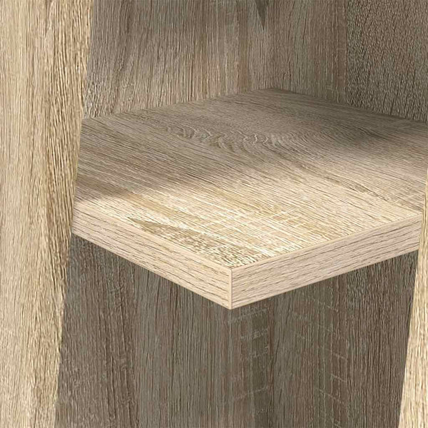 vidaXL Armoire d'angle Chêne Sonoma 27,5x27x102 cm Bois d'ingénierie