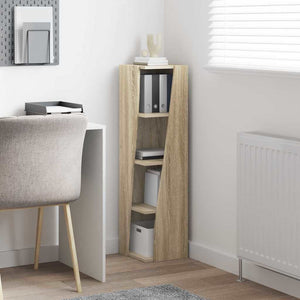 vidaXL Armoire d'angle Chêne Sonoma 27,5x27x102 cm Bois d'ingénierie