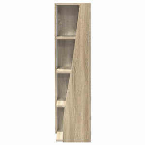 vidaXL Armoire d'angle Chêne Sonoma 27,5x27x102 cm Bois d'ingénierie