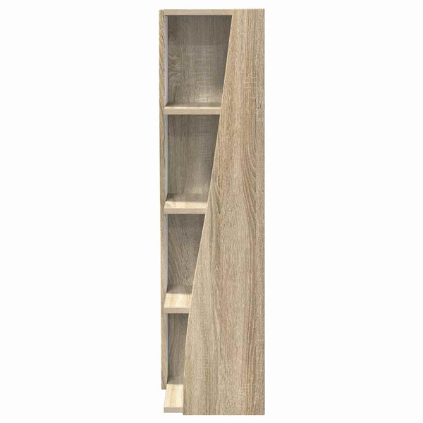 vidaXL Armoire d'angle Chêne Sonoma 27,5x27x102 cm Bois d'ingénierie