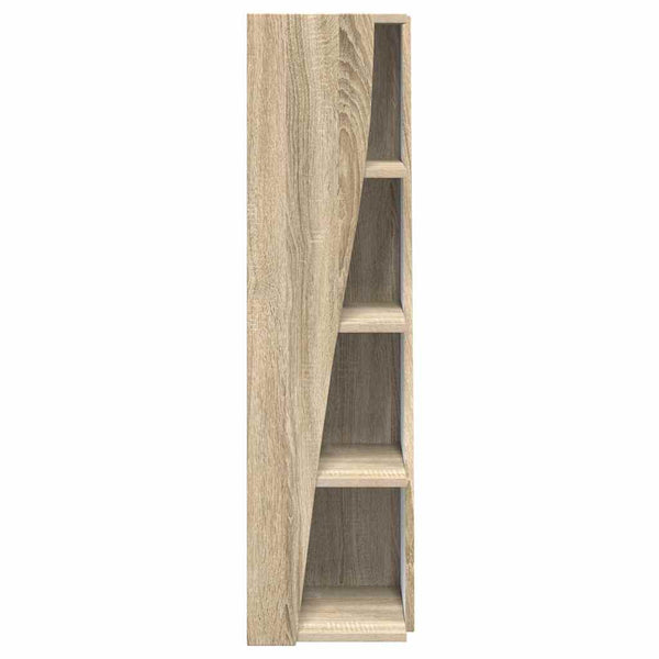 vidaXL Armoire d'angle Chêne Sonoma 27,5x27x102 cm Bois d'ingénierie