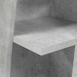 Eckschrank Beton Grau 102cm