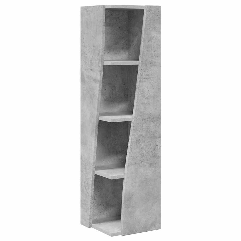 Eckschrank Beton Grau 102cm