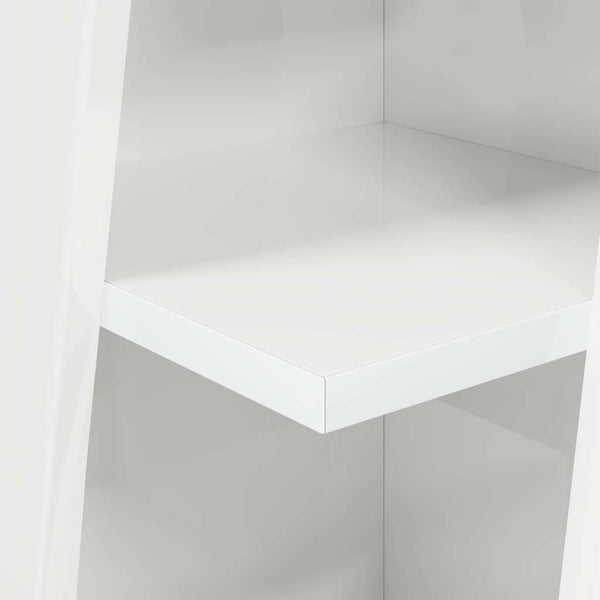 Eckschrank Hochglanz Weiß 102cm