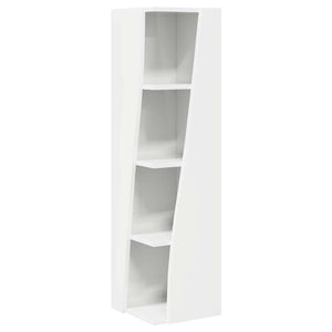 Eckschrank Hochglanz Weiß 102cm