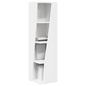 Eckschrank Hochglanz Weiß 102cm