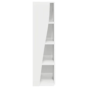 Eckschrank Hochglanz Weiß 102cm