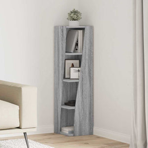 Eckschrank Graues Sonoma 27,5x27x102cm