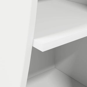 vidaXL Meuble d'angle 32x32x102 cm en bois d'ingénierie