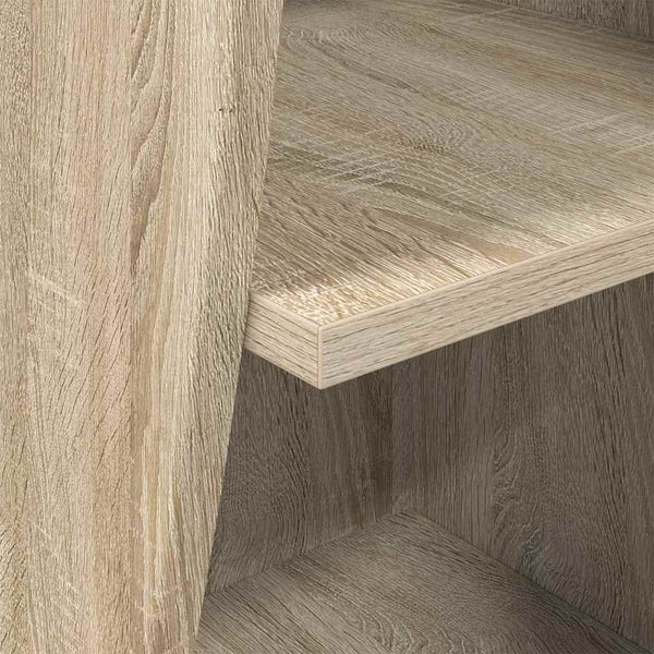 vidaXL Meuble d'angle Chêne Sonoma 32x32x102cm Aggloméré