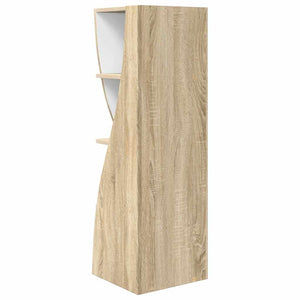 vidaXL Meuble d'angle Chêne Sonoma 32x32x102cm Aggloméré