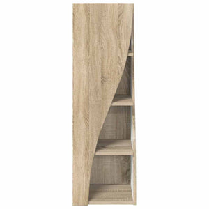 vidaXL Meuble d'angle Chêne Sonoma 32x32x102cm Aggloméré