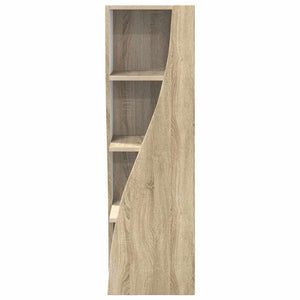 vidaXL Meuble d'angle Chêne Sonoma 32x32x102cm Aggloméré
