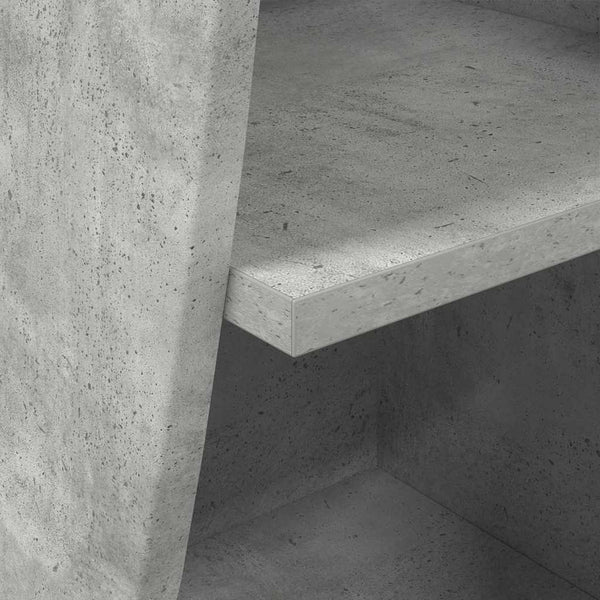 Eckschrank Beton Grau 32x32x102cm
