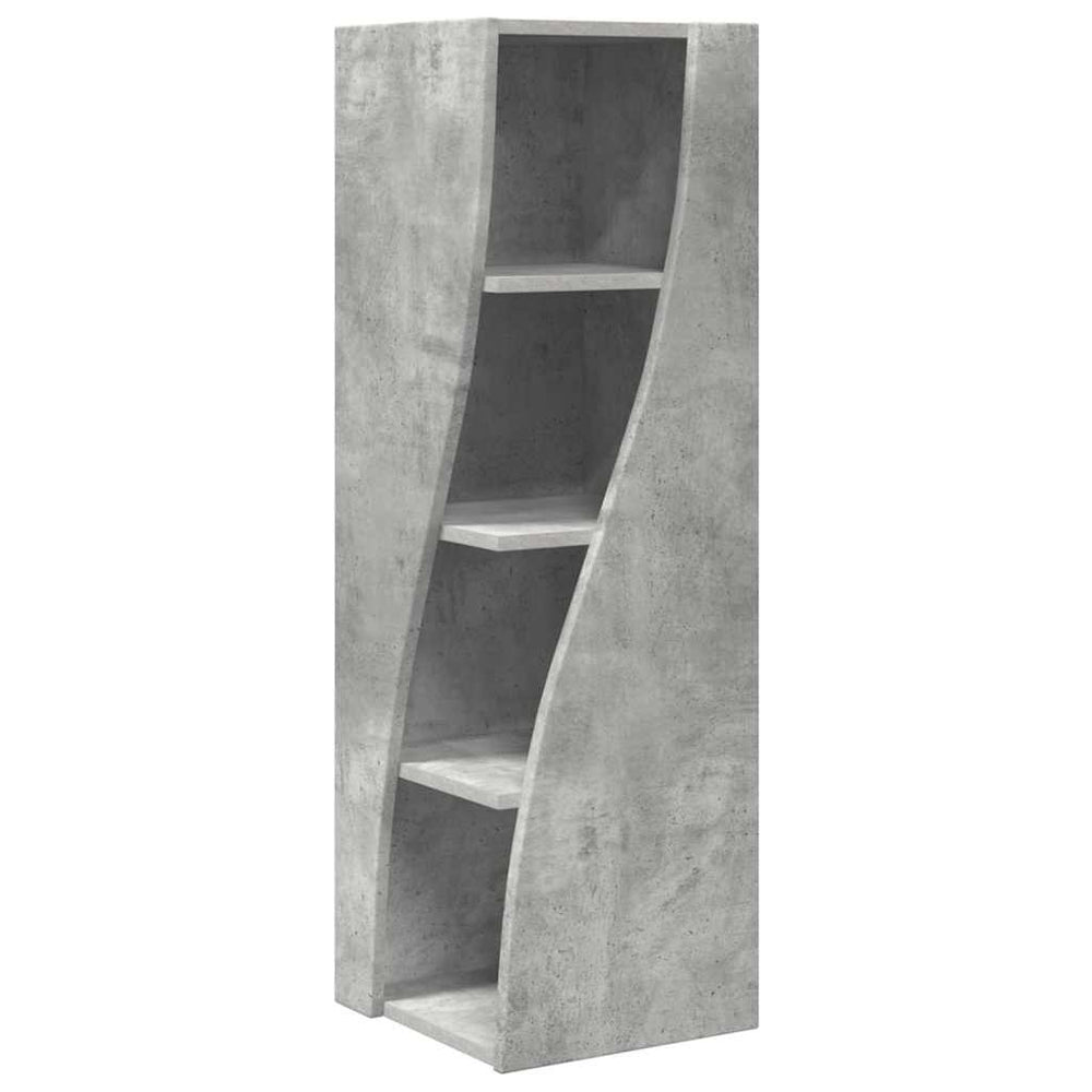 Eckschrank Beton Grau 32x32x102cm
